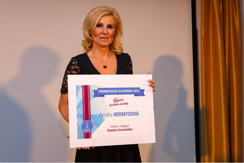 Referencie / Podnikateľka Slovenska 2015 – Úspešná živnostníčka - foto Referencie / Podnikateľka Slovenska 2015 – Úspešná živnostníčka - foto