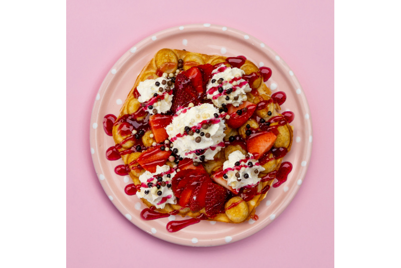 Bubble wafle - ovocná, čokoládová... Bubble wafle - ovocná, čokoládová...
