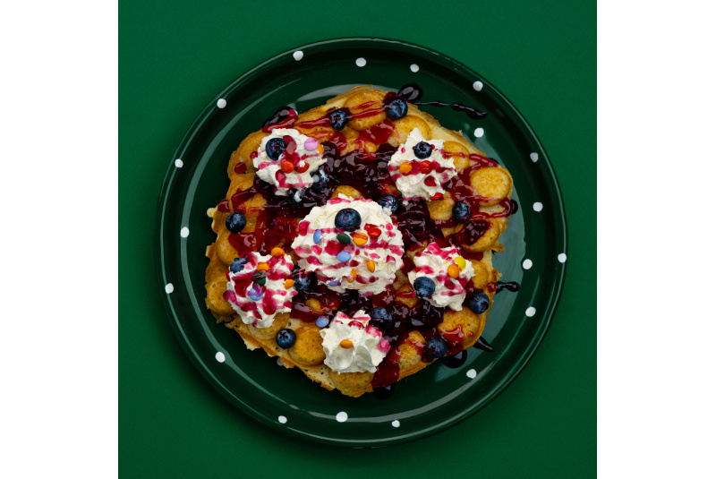 Bubble wafle - ovocná, čokoládová... Bubble wafle - ovocná, čokoládová...